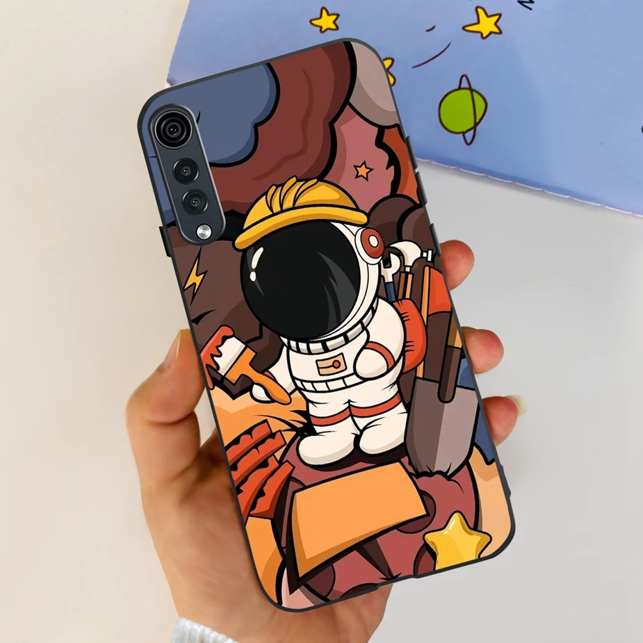Stylish Painted Silicone Soft Phone Case - 6.8'' Bumper Cover, Compatible with LG Velvet 5G