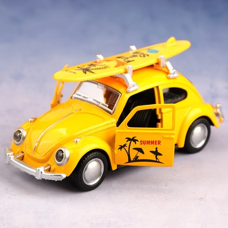 Fashionable Alloy Mini Car Model with Pullback Action – Durable and Battery-Free, Ideal Gift