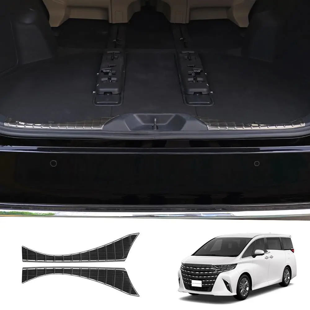 

Для Toyota Alphard 40 серия 2023 + Автомобильная внутренняя средняя чаша углеродная наклейка Рамка Крышка отделка 2 шт. Замена дверной ручки P8V4