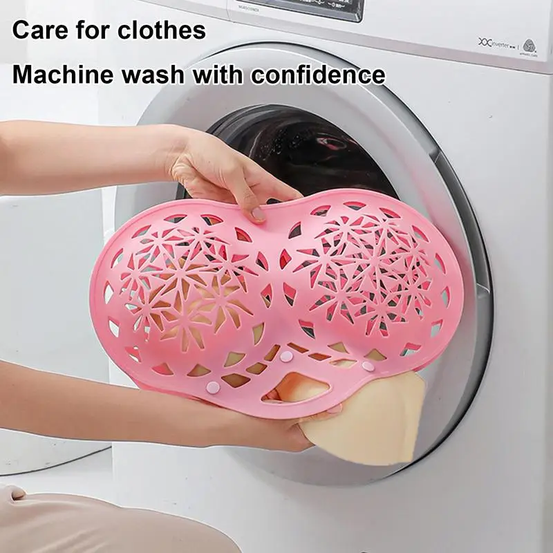 Bra Washing Bags for Laundry Silicone Mesh Wash Bags Mesh Laundry Bags Practical Delicates Wash Bag Bra Washing Protector 2