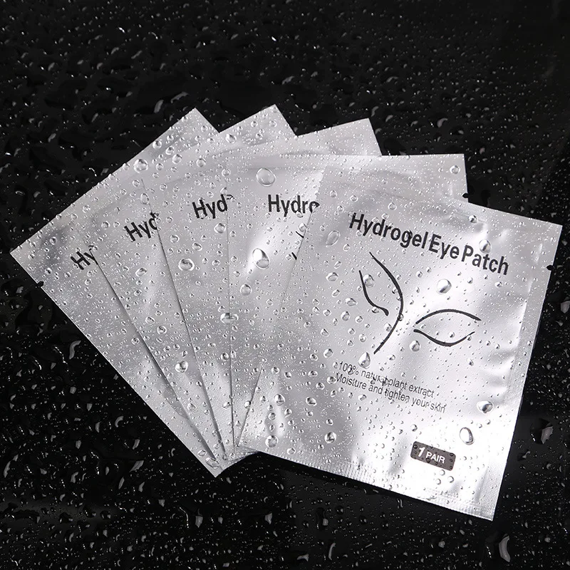 Eyelash Patches 20 Pairs Under Eye Pad Isolation Remove Hydrogel Patch Sticker Gasket Eyelash Extension Makeup Tools