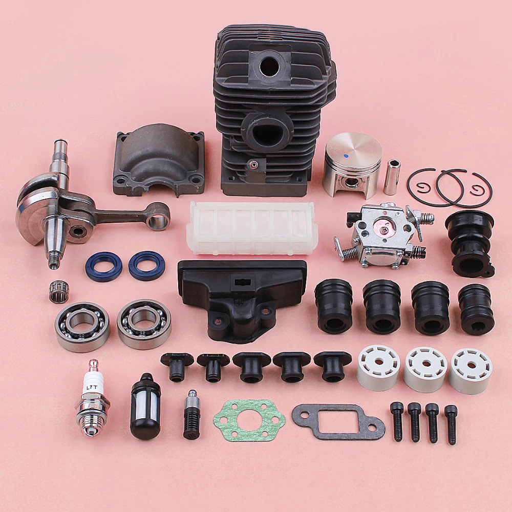 Cilindro Pistone Carburatore Av Buffer Set Fit Stihl Ms250 Ms230 025 023 Ms 250 230 42.5Mm Motosega Ricambi Motore