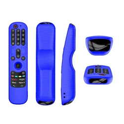 Durable Silicone Remote Control Protective Cover with Skid-Proof Texture and Raised Buttons (Blue)