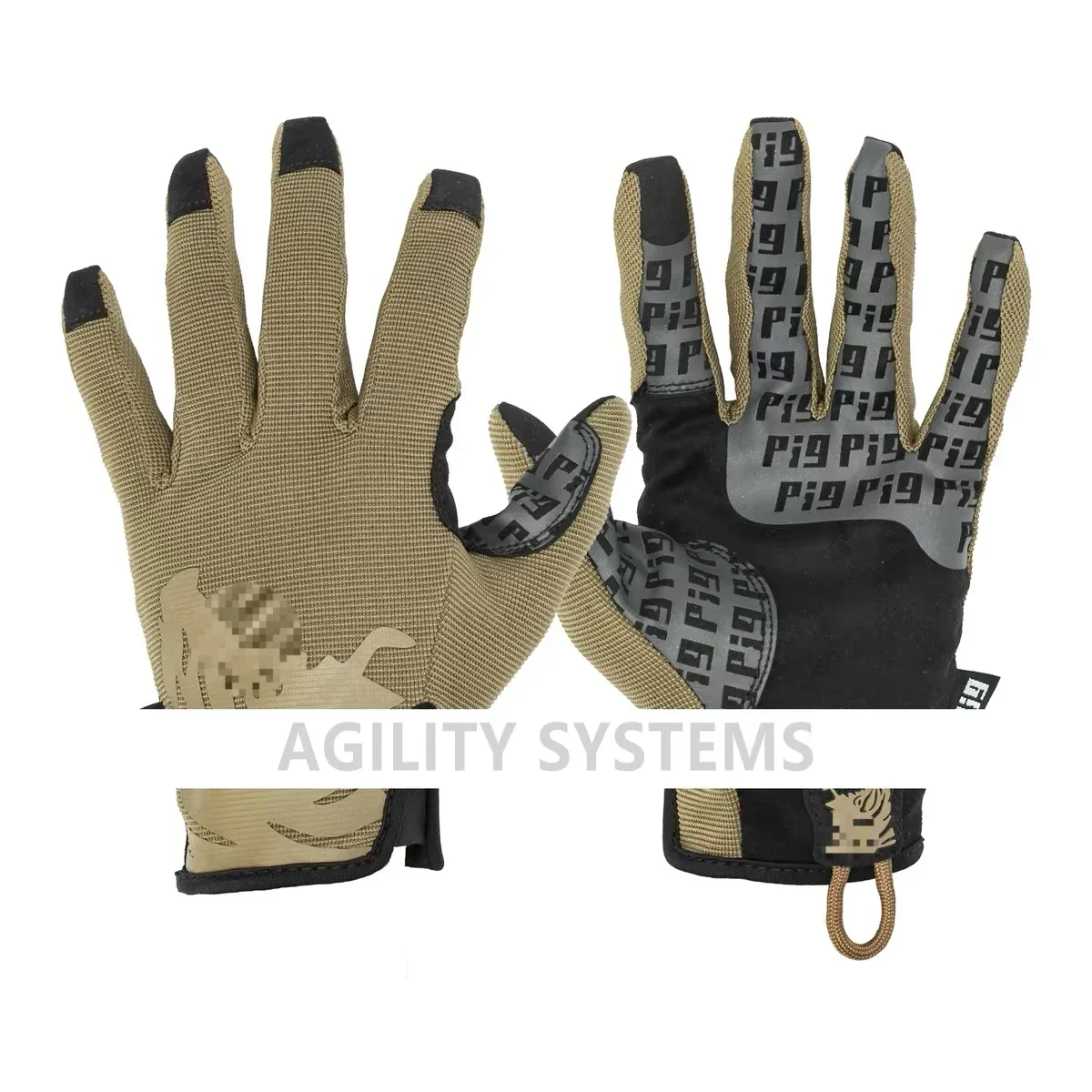 PIG FDT style Delta gloves for outdoor camping, cycling, breathable, lightweight touch screen 2
