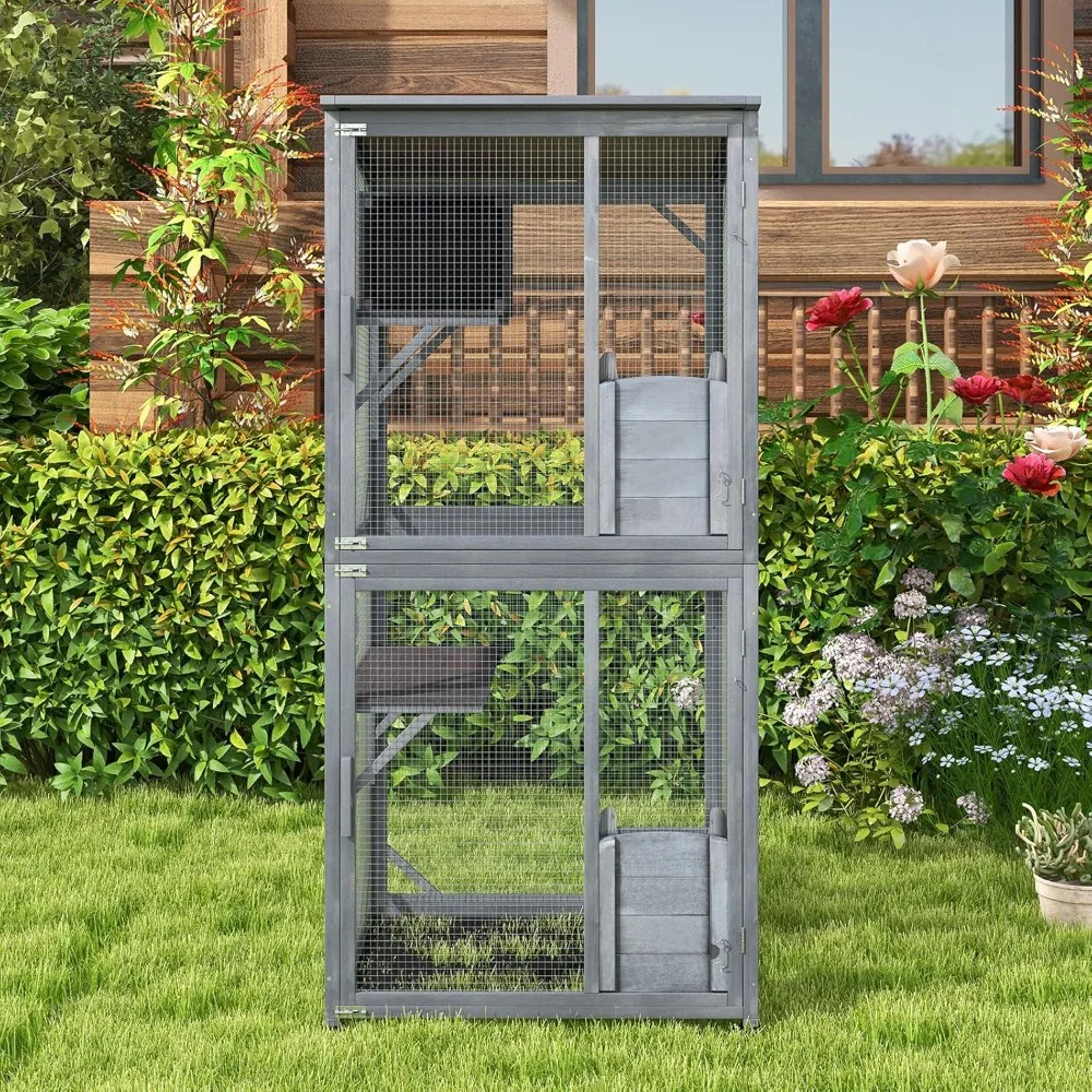 Catio Outdoor Cat Enclosure on Wheels image 3