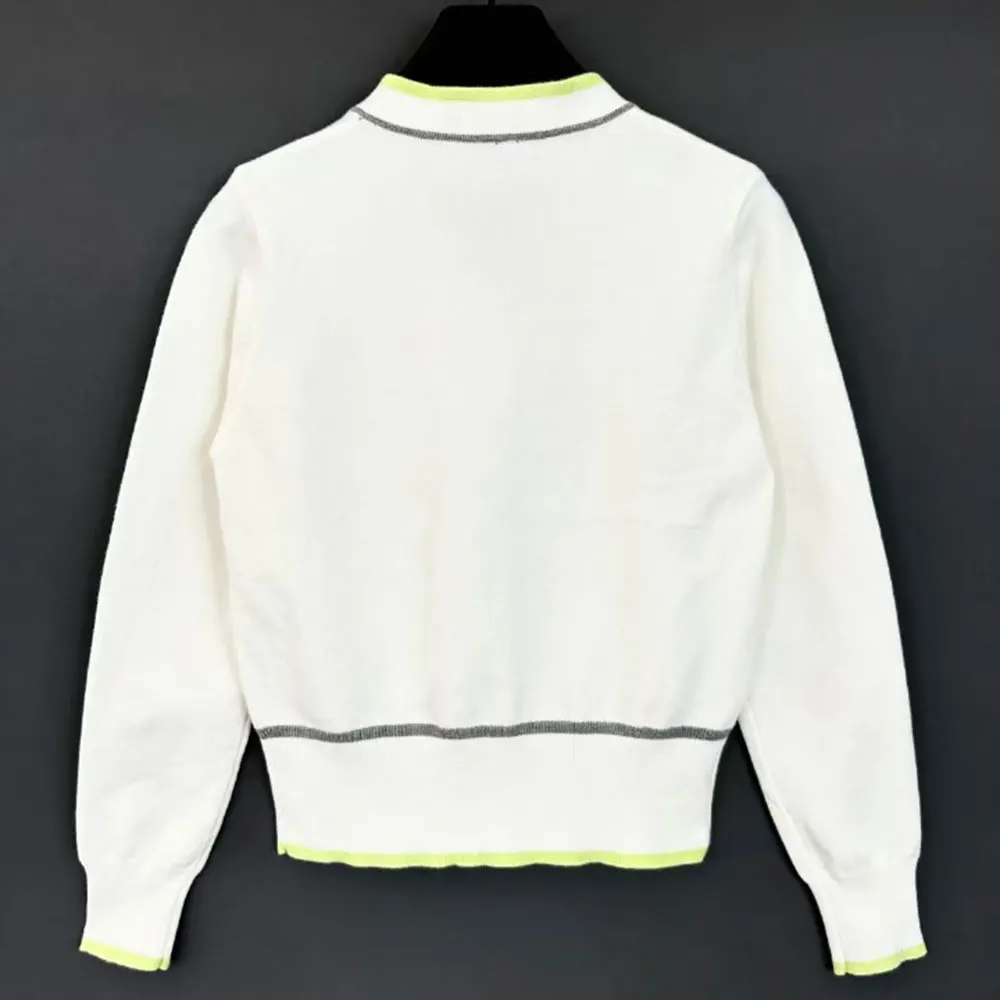 New rabbit velvet sweater for women's golf autumn and winter warm sweater, comfortable fit, warm and windproof,