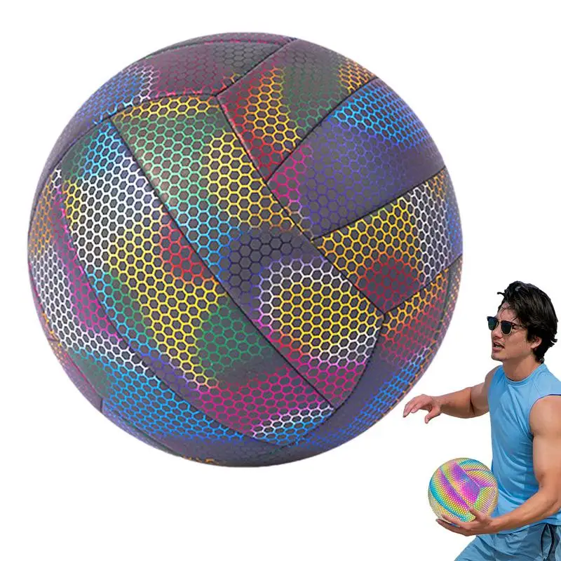 

Indoor Volleyball Outdoor Night Volleyball Glowing Ball Soft Volleyball For Competition Sports Training Nighttime Beach Fun