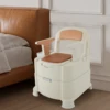 Toilet With Sensor Night Light,bedside Toilet With Maximum Load 200kg, Portable Toilet 3