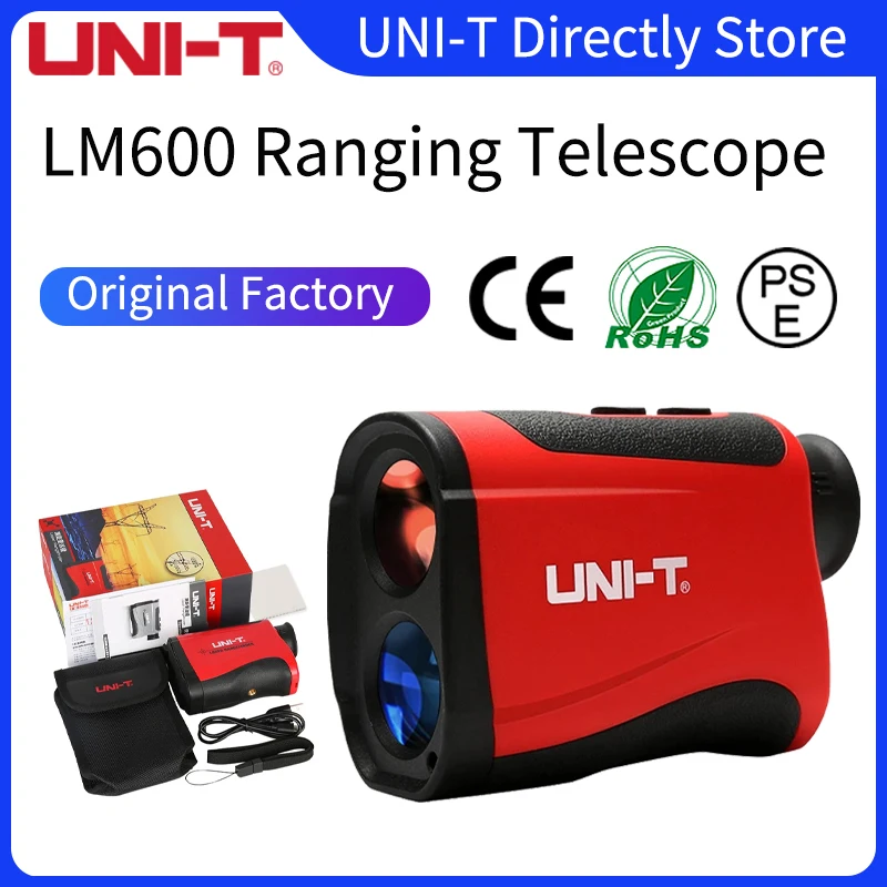

UNI-T Golf Laser Rangefinder LM600 Laser Range Finder Telescope Distance Meter Altitude Angle LM1000 LM1500 LM1200