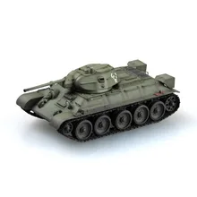  36265 1/72 Soviet T-34/76 Medium Tank Finished Military Simulation Plastic Toy Ornament Adult Fans Collectible Gift Souvenir 