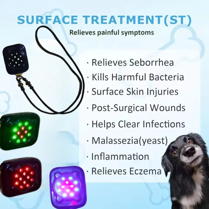 Portable Red Light Therapy Vet Device for Dogs 405 to 650 Cold Laser Therapy for Pain Relief MuscleJoint Pain from Dog Arthritis