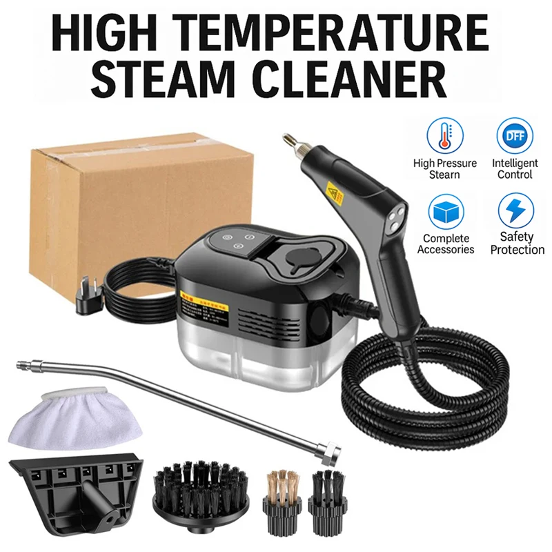 Handheld High Pressure Steam Cleaner High Temperature Household Cleaning Machine For Kitchen Car Sofa Window Tile Mirror 2