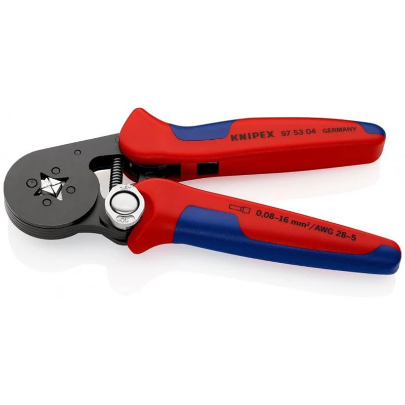 Pince à sertir auto-ajustable pour embouts de câble - KNIPEX - 97