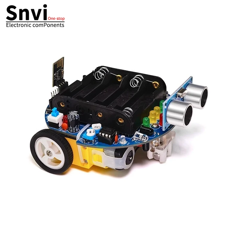 Kit Voiture Intelligente HU-063 Programmation Graphique 51 DIY
