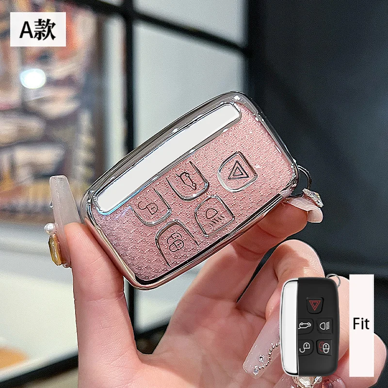 Elegant Women's Car Key Case - Luxury Design Key Cover