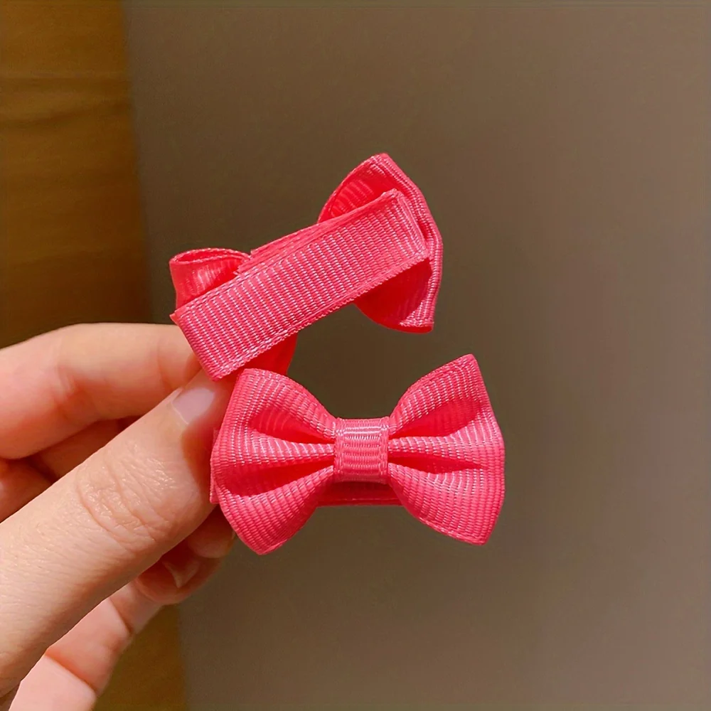 Color Bow Hairpins 4