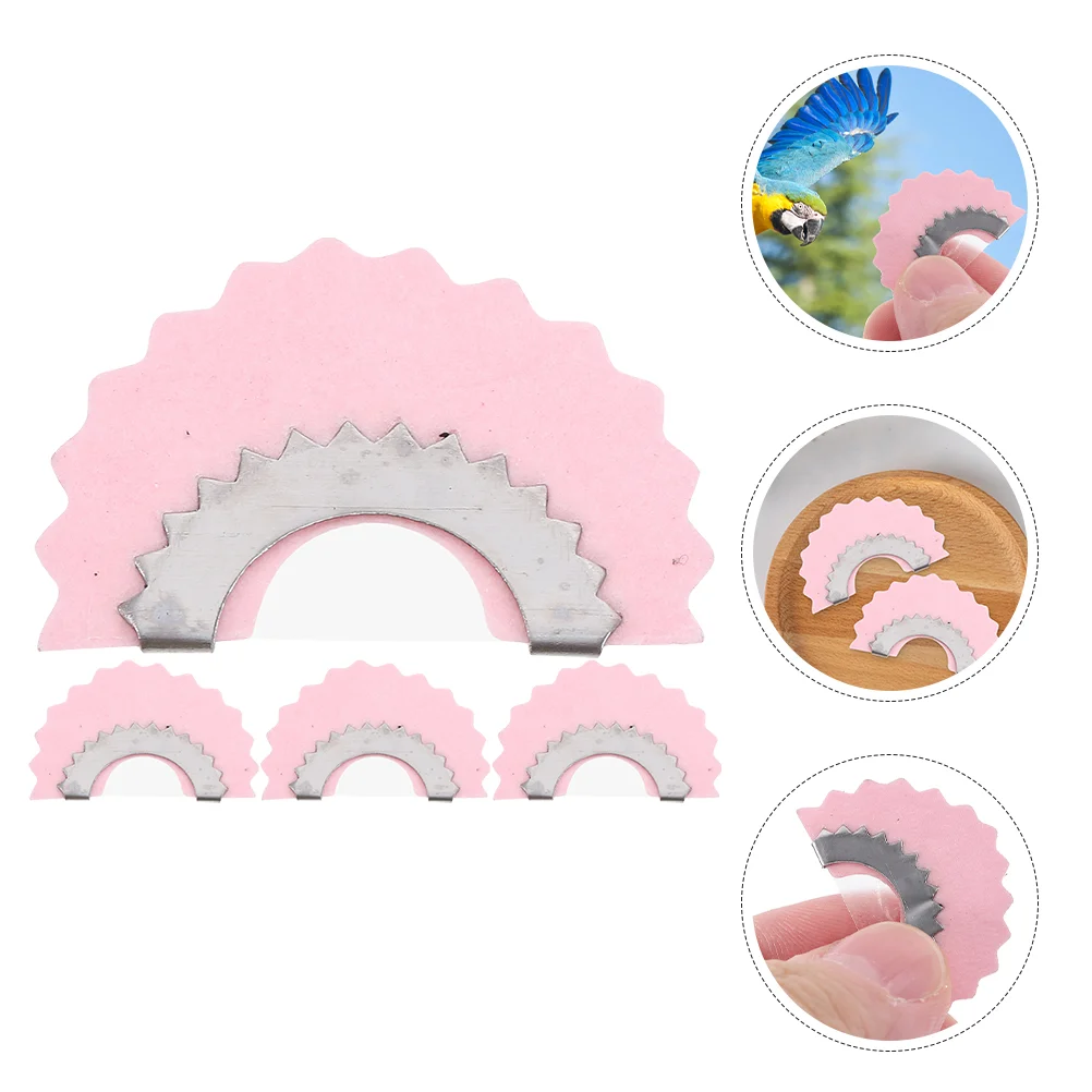 

4 Pcs Tool Train Noise Maker Whistling Pink Bird Whistles For Adults Sounds