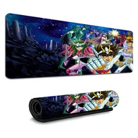 Animation Knights Of The Zodiac Rubber XXL PC Gaming Mouse Pad Gamer Desk Mats Keyboard Pad Mause Pad Muismat Desktop Mat 2