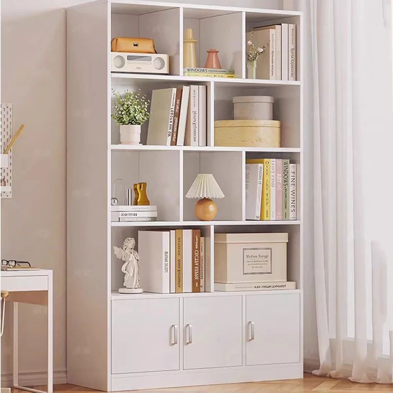 

Современный деревянный книжный шкаф, Современная книжная полка, Минималистичная промышленная мебель для гостиной