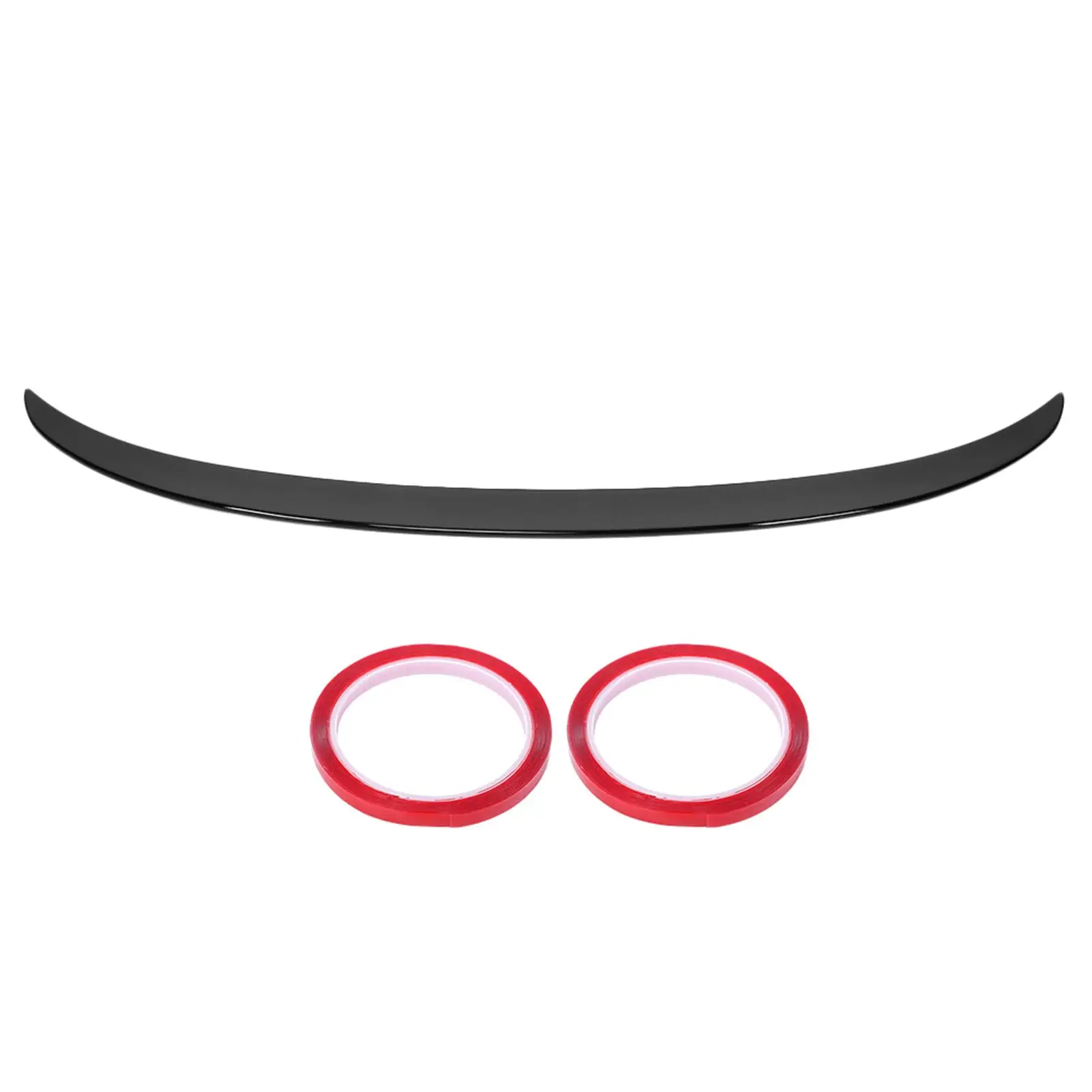 Spoiler Bagagliaio Nero Per Bmw Serie 1 E82 Coupe E88 07-13, M Performance Style
