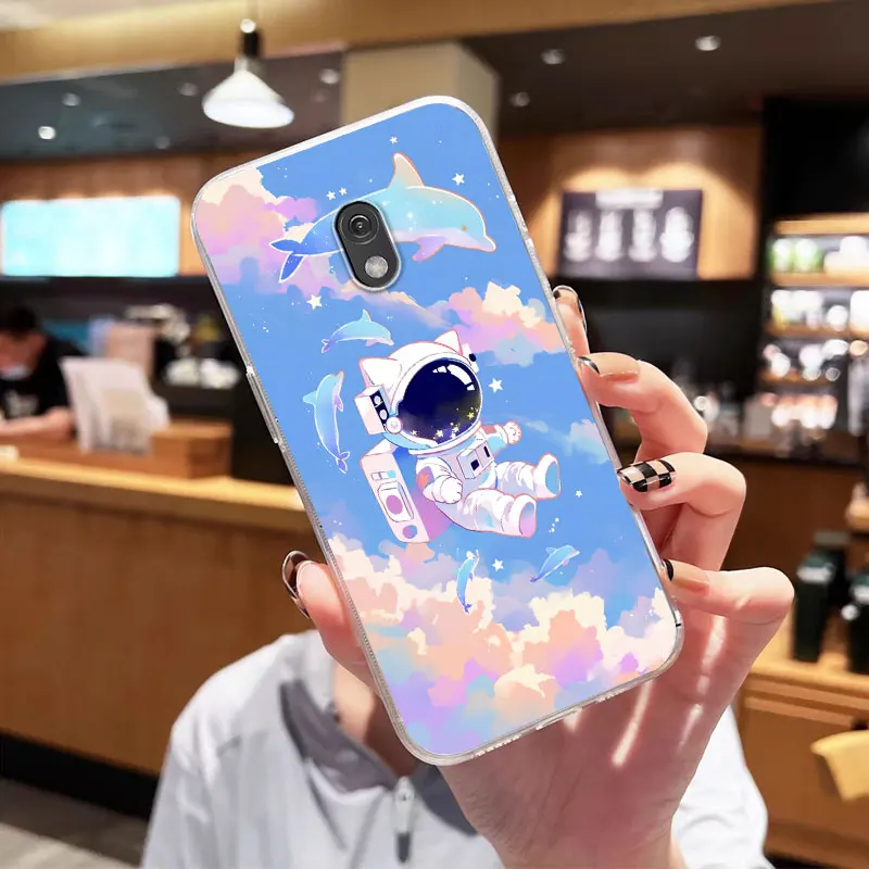 Enhanced Protective Clear Floral Phone Case - Shockproof Soft Silicone Back Cover