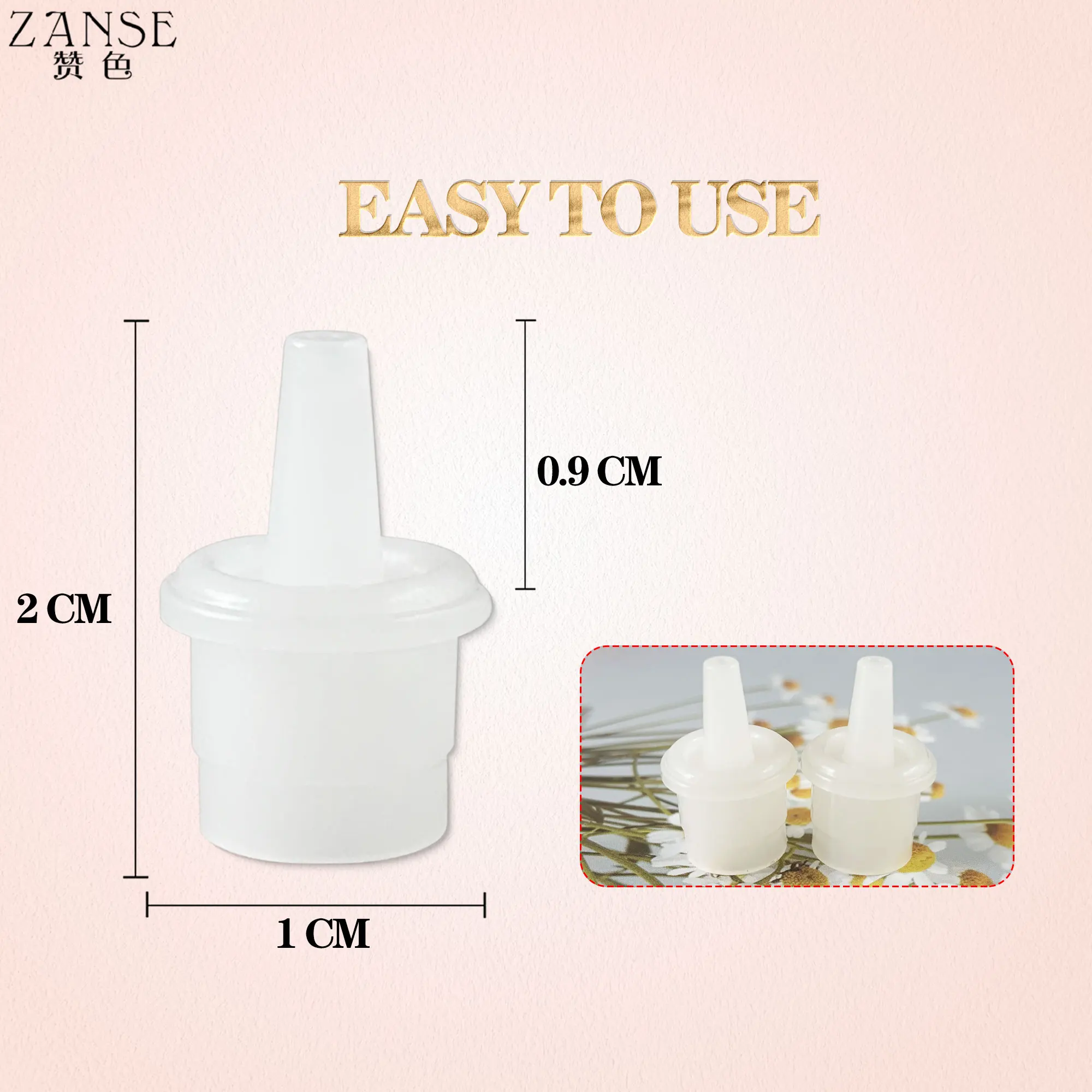 10/20/50pcs Eyelash Glue Replacement Bottle Mouth Head Glue Blocking Needle Anti-blocking Eyelash Extension Supplies Wholesale