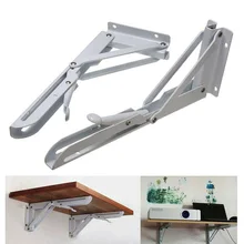 

2pcs Folding Angle Bracket Stainless Steel Triangle Table Shelf Wall Mounted Motorhome Caravan Table Furniture Hardware Brackets