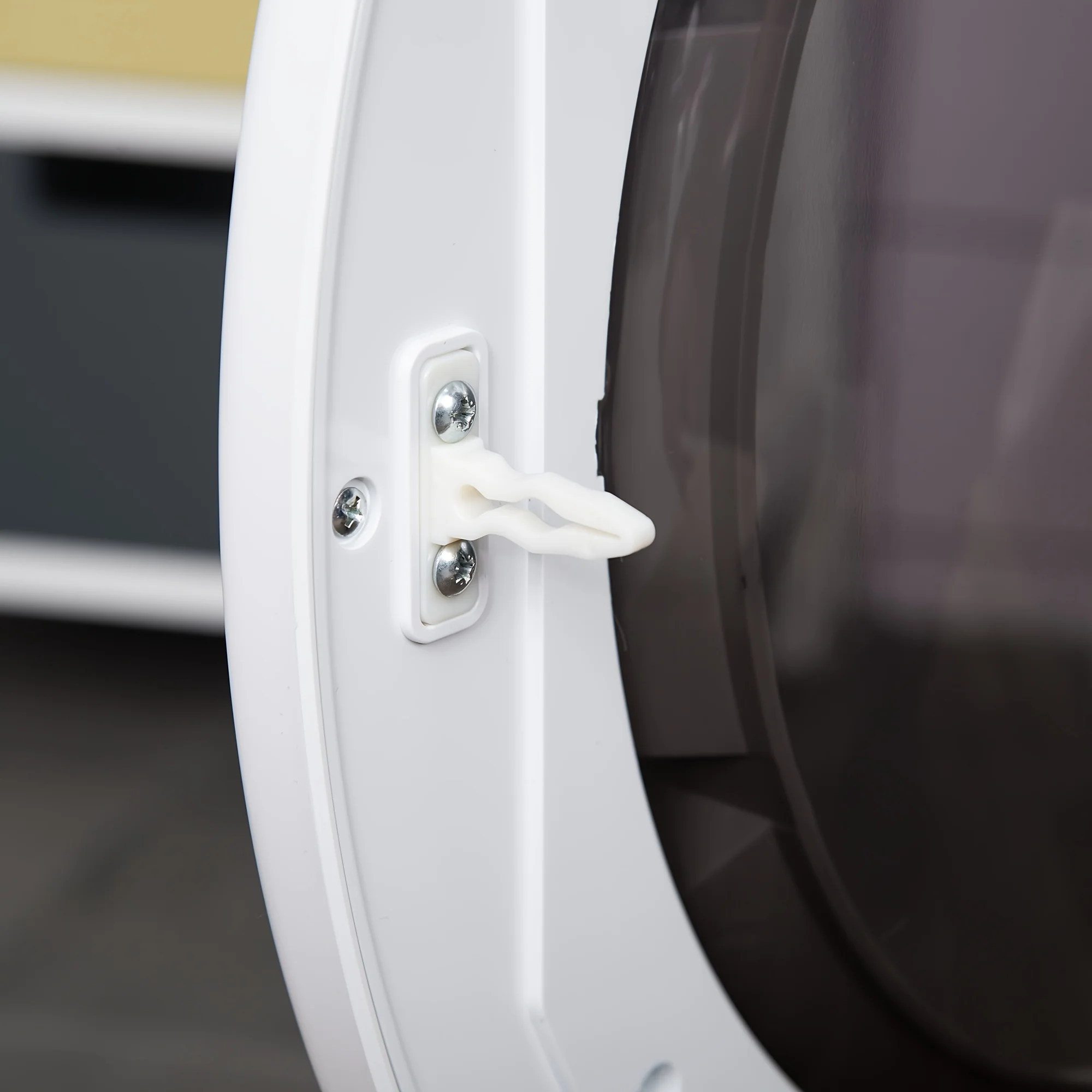 portable air dryer clothe Stainless Steel Drum, 의료건조기Front Load Electric Dryer for Apartments, Dorms, RVs, White 전기 의류 건조 5