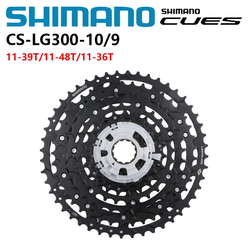 Shimano Cues Serie U6000 Cs-Lg300-10 Serie U4000 Cs-Lg300-9 Linkglide 9/10S Volano A Cassetta 11-36T/11-39T/11-48T Parti Della Bici
