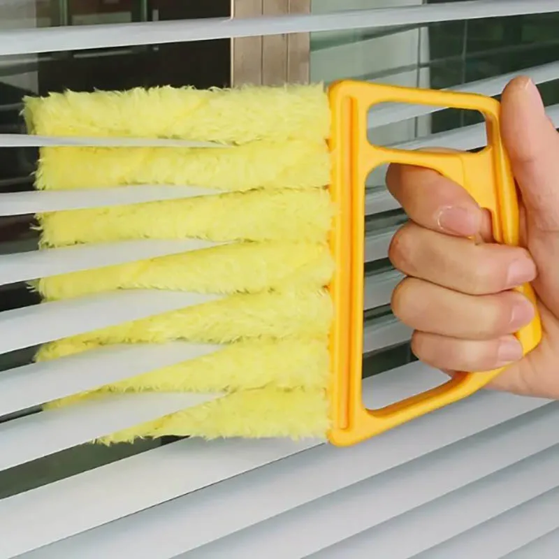 EW New Louver Curtain Cleaning Brush Detachable Vent cleaning brush
