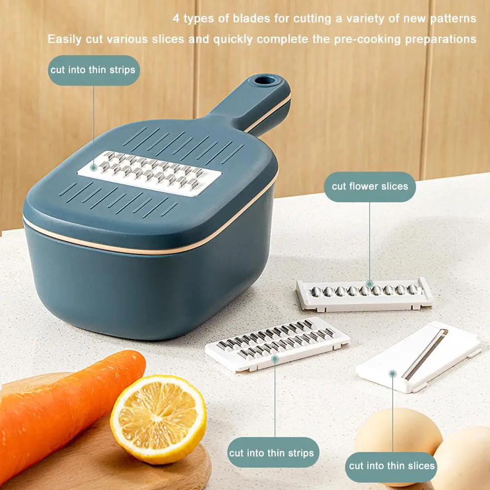 

Инструмент для резки овощей, многофункциональная измельчитель картофеля, измельчитель, режущая терка, бытовая терка для резки цветов B9S0