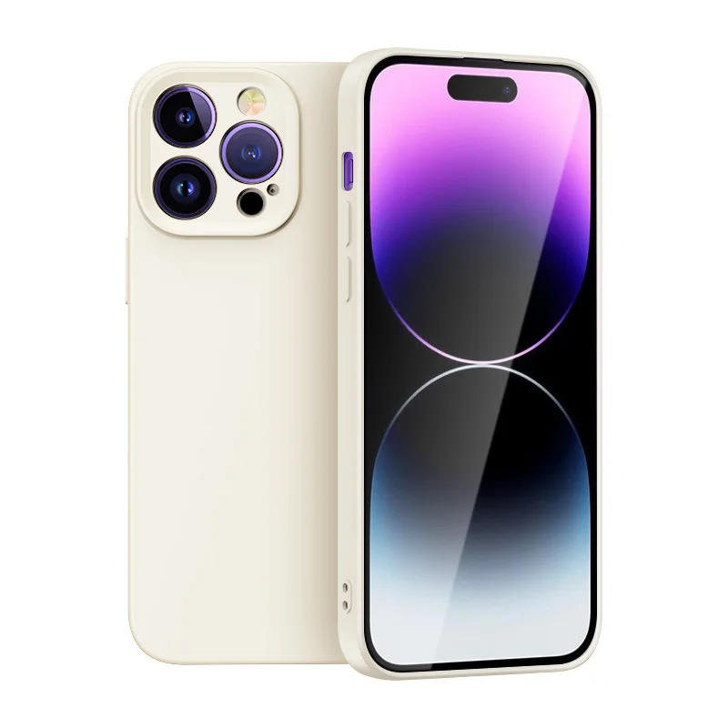 

8 шт., силиконовые чехлы для iPhone13 12 14 Pro Max