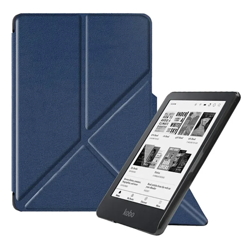 Custodia Smart Cover Per Kobo Clara 2E E-Reader 6 Pollici Origami Stand Funda Per Kobo Clara 2E (2022 Rilasciato)