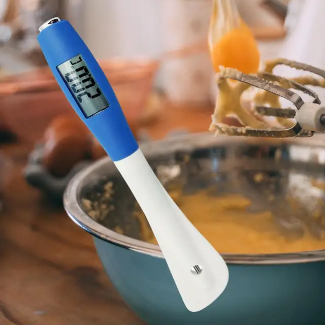 Szilikon Spatula Digitális Hőmérővel, Zökkenőmentes Kettős Felhasználással A Szószokhoz, - Image 2
