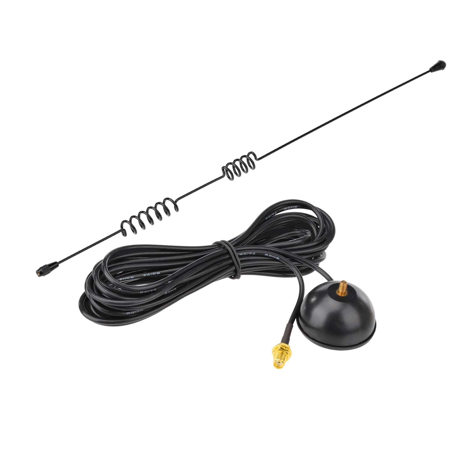 VHF UHF Dual Band Antenna Magnetic Base for Handheld Radios