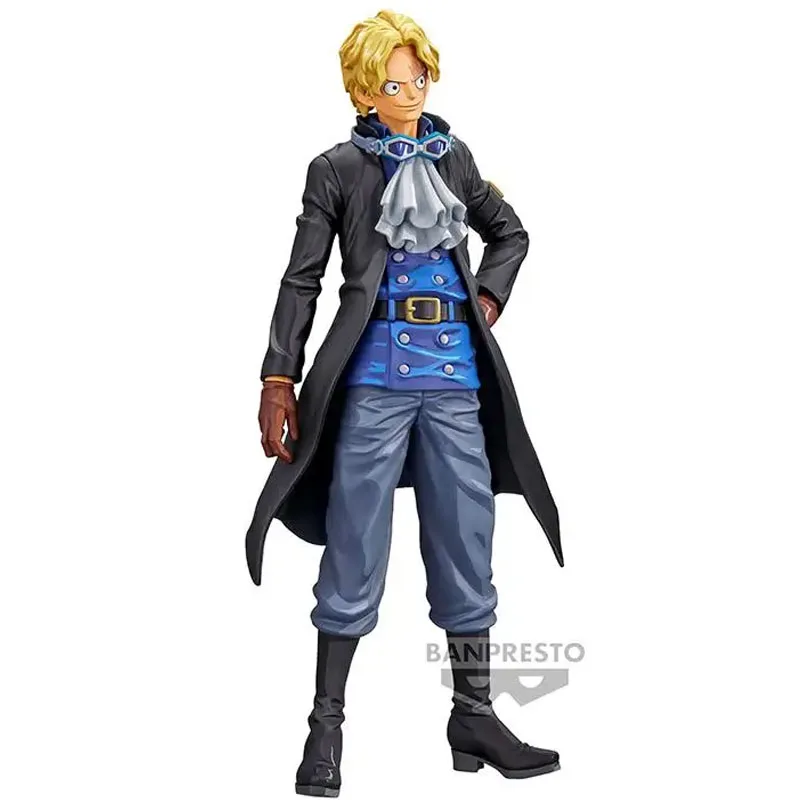 

Bandai Banpresto One Piece Grandista The Grandline Men Comic Color Sabo Anime Figure Model Collecile Action Toys Gifts