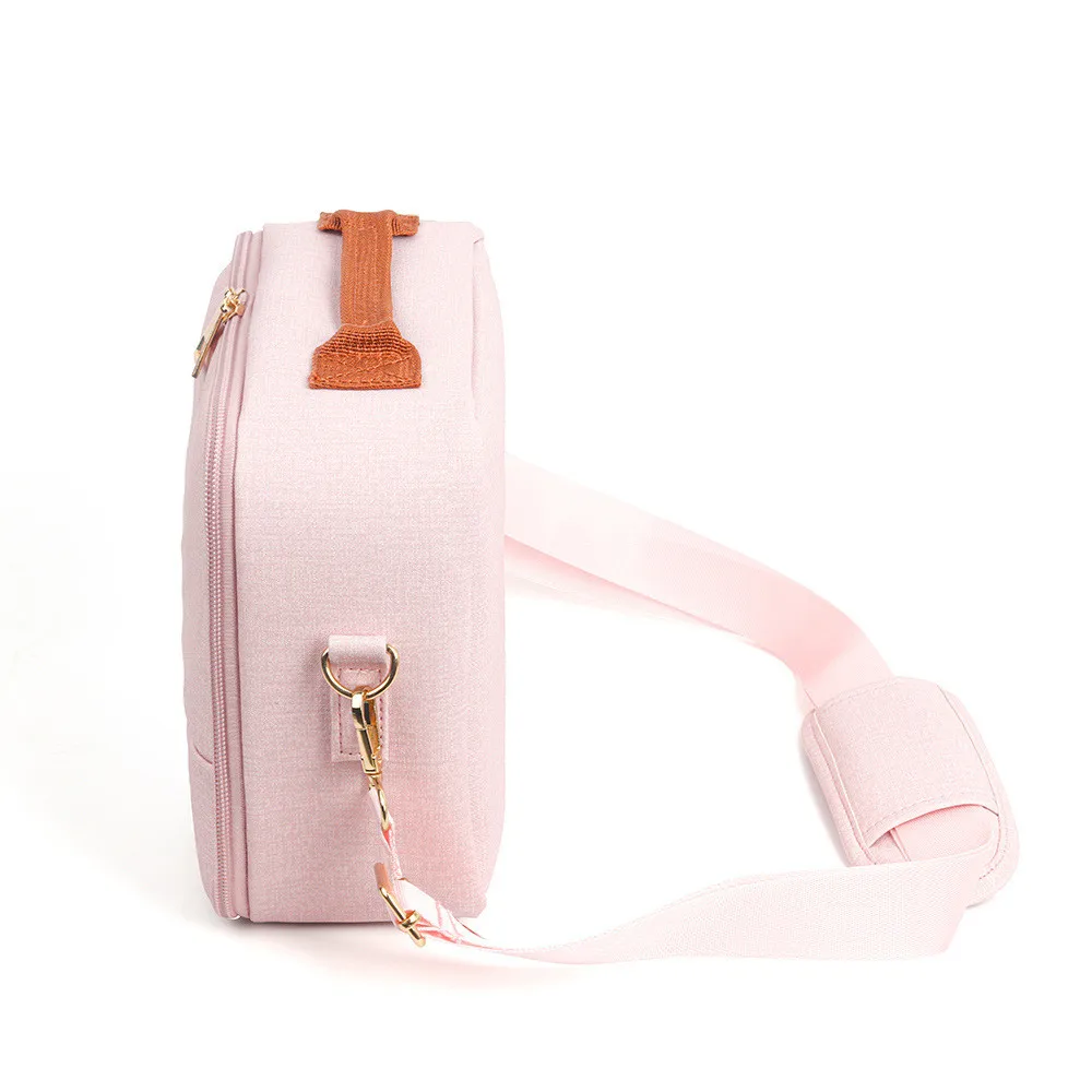 캐주얼 캔버스 핸드백 보관 가방 여성 남성 케이스 Canon SELPHY CP910 CP900 CP1200 CP1300 CP1500 디지털 포토 프린터 가방