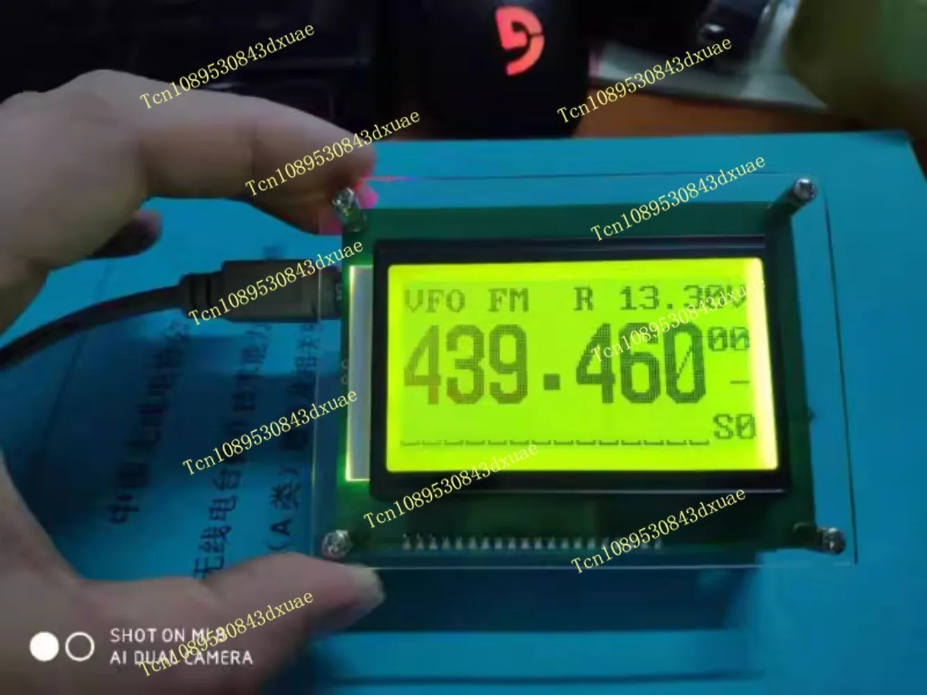 Cat Display ディスプレイ TFT FT-857 FT-897 External Cat Display 12864 LCD For YAESU FT-817 FT-818 FT