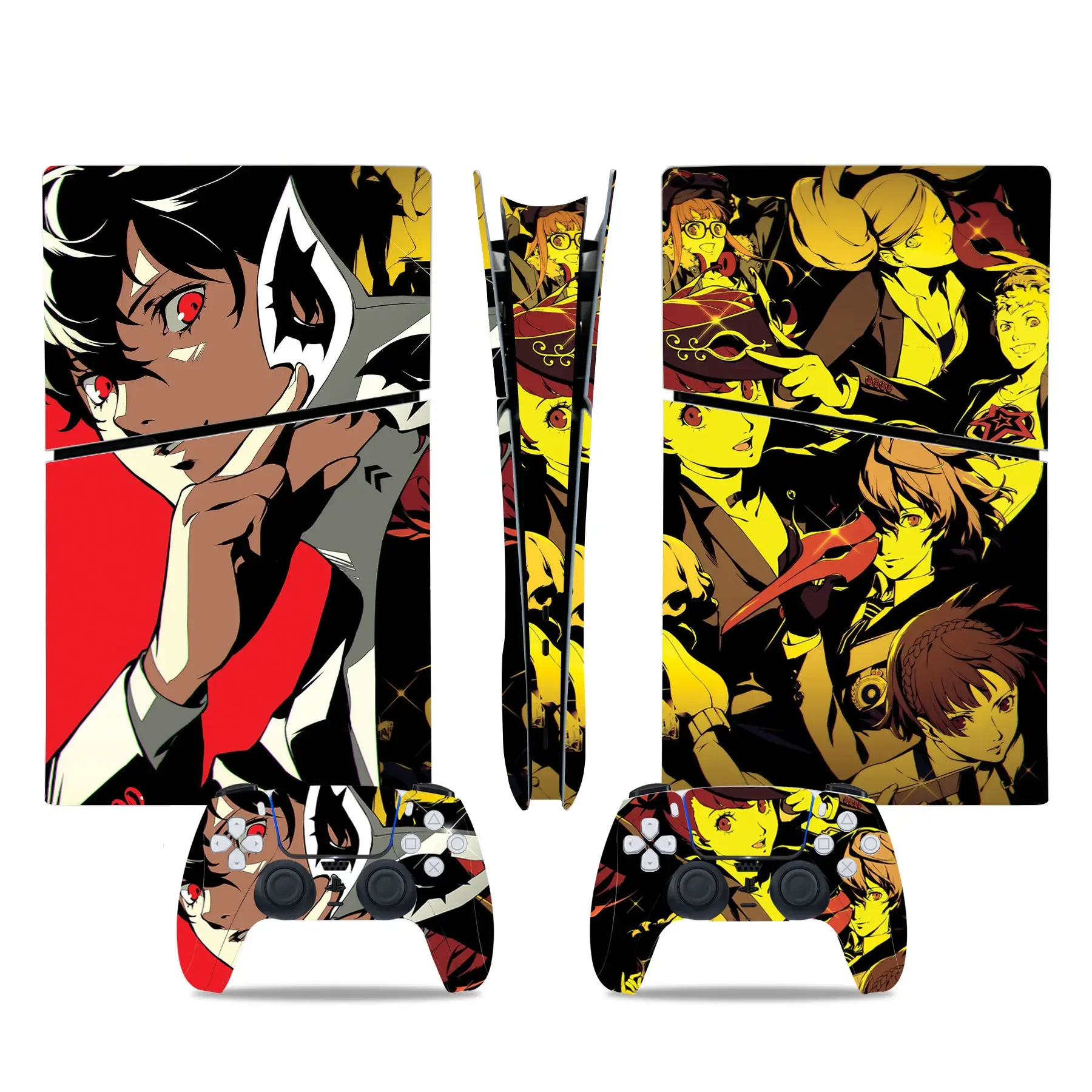 P5 Personale Per Ps5 Slim Digital Edition Skin Decal Cover Per Ps5 Slim Console E 2 Controller Ps5 Slim Skin Sticker Vinyl
