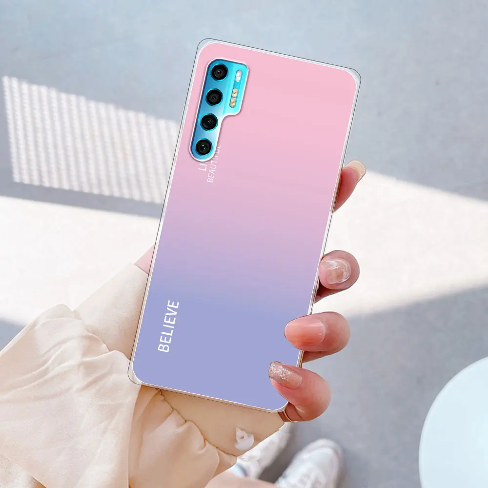 Clear Back Silicone Shockproof Transparent Phone Case
