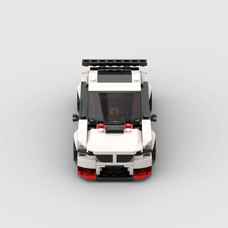 인기 MOC M2 스피드 시티 자동차 챔피언 레이서 클래식 슈퍼카 빌딩 블록, 브릭 레이싱 모델 테크닉, 창의적인 차고, 어린이 장난감