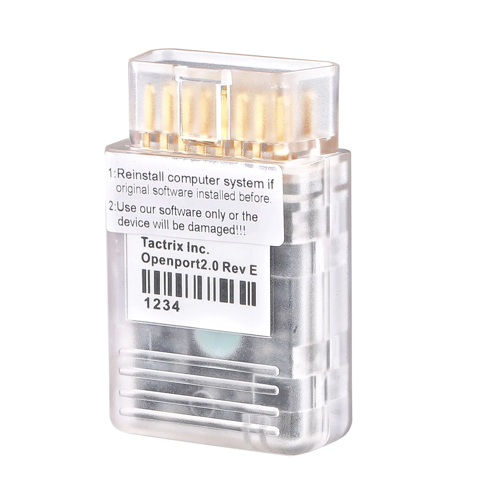 Tactrix Openport 2.0 + ECUFLASH Cable J2534 for Subaru/ Toyota/ Ford/ Mazda/ JLR/ Mitsubishi etc Work on Win10