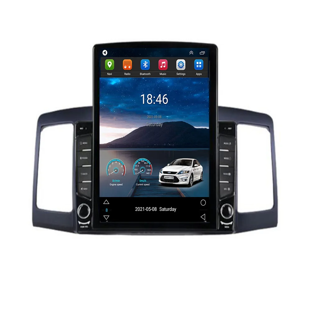 

Автомагнитола для Toyota, мультимедийный видеоплеер 2DIN на базе Android 12, мультимедийный видеоплеер с GPS, Carplay, DSP, в стиле Tesla, Premio T240 2001-2007