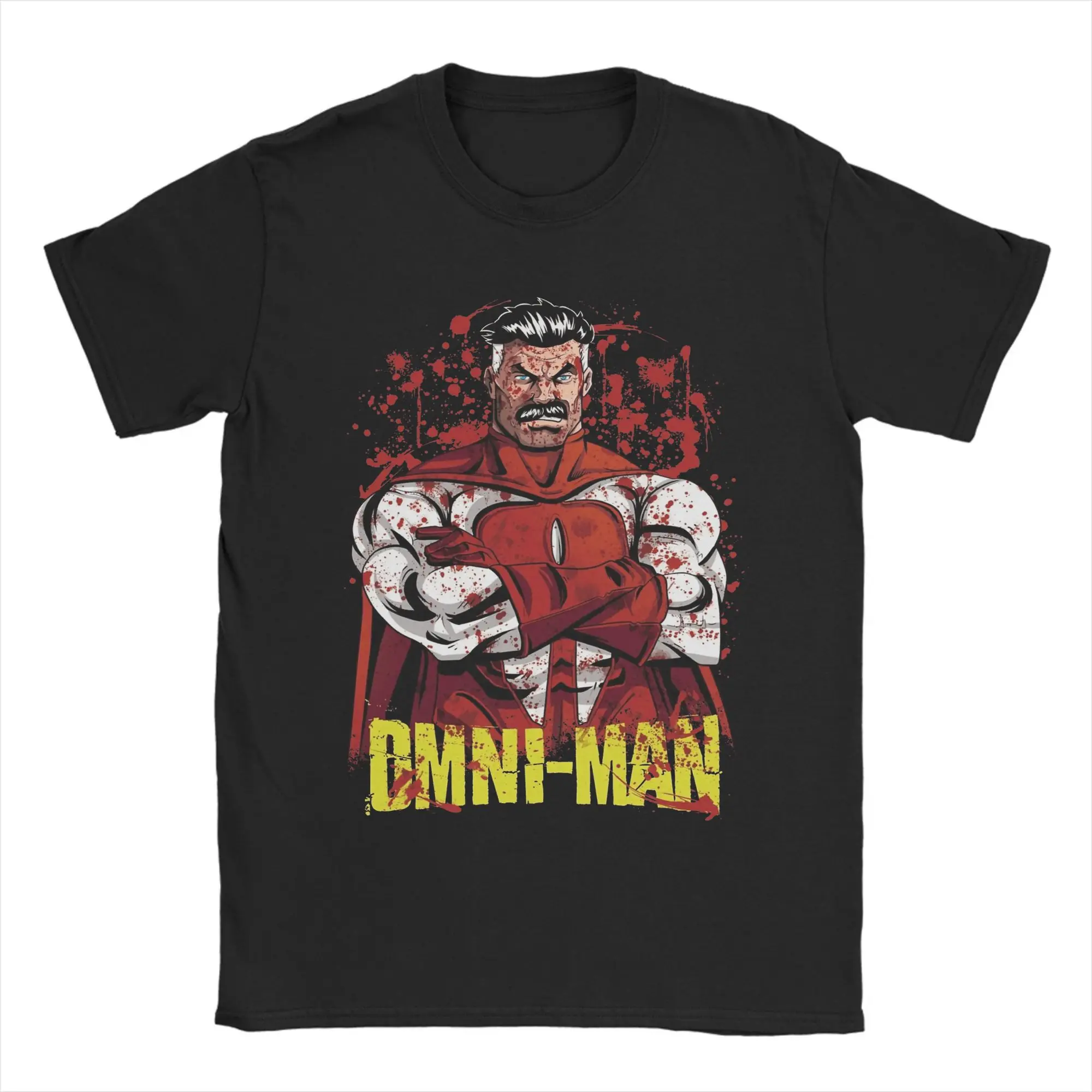 Oversized 100% Cotton Hip Hop T-Shirt with Y2K Funny Design