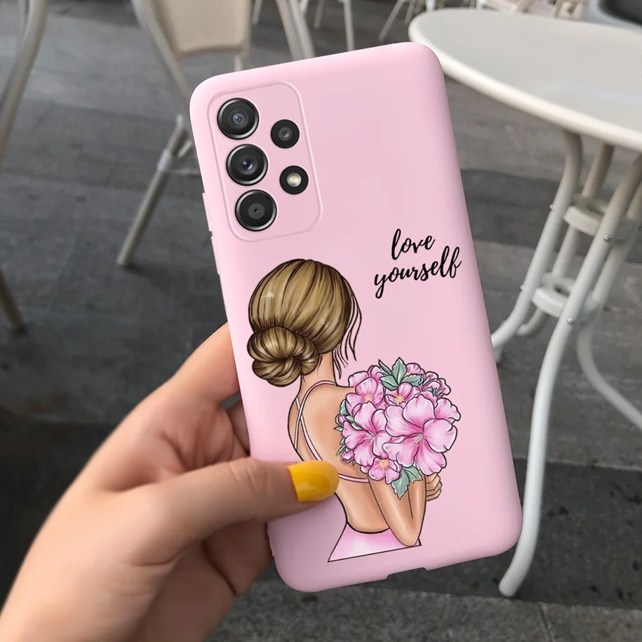 Colorful Flower Painted Soft Silicone Back Cover - Vibrant Design Protective Phone Case