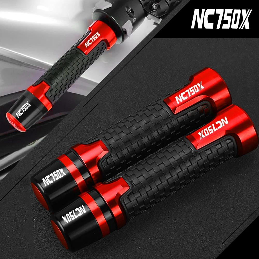 

For Honda NC750X NC 750X NC750 X 2014-2024 2023 2022 2021 2020 2019 Motorcycle Handlebar Grips Handle grip Ends Plug Slider Caps