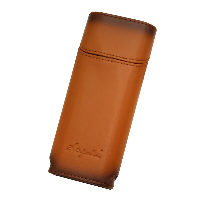 "حافظة سيجار من خشب الأرز الإسباني - مرطب منزلق لس...