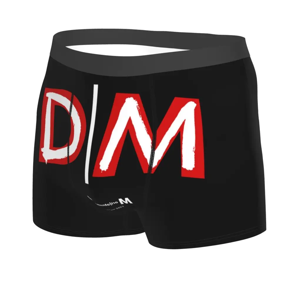 Custom Electronic Rock Depeche Cool Mode Boxers Shorts Men Briefs Underwear Cool Underpants