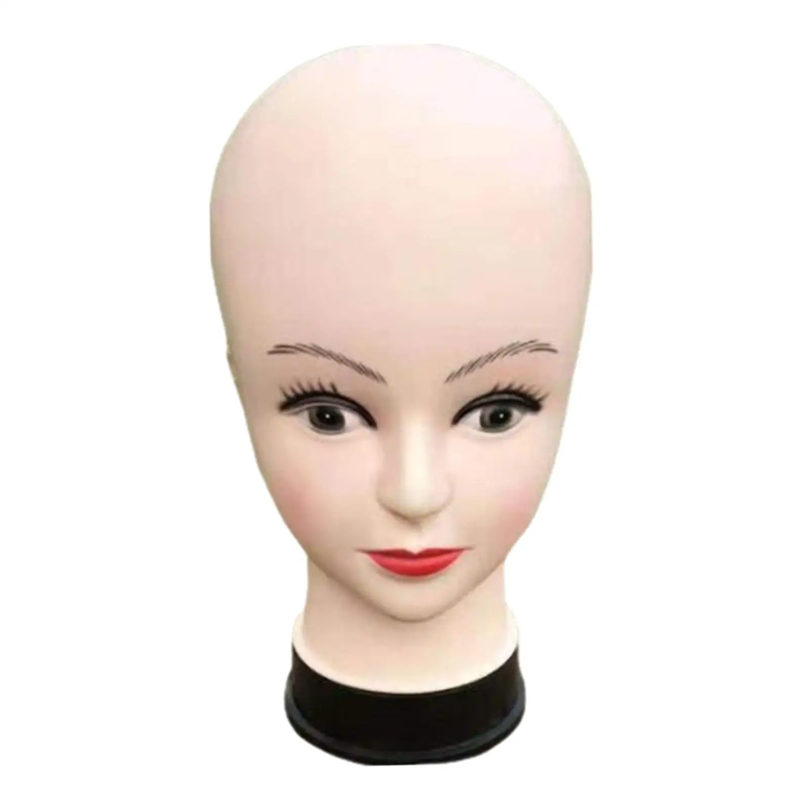 Female Bald Mannequin Head Training Head for Headset Wig Making Hair Styling