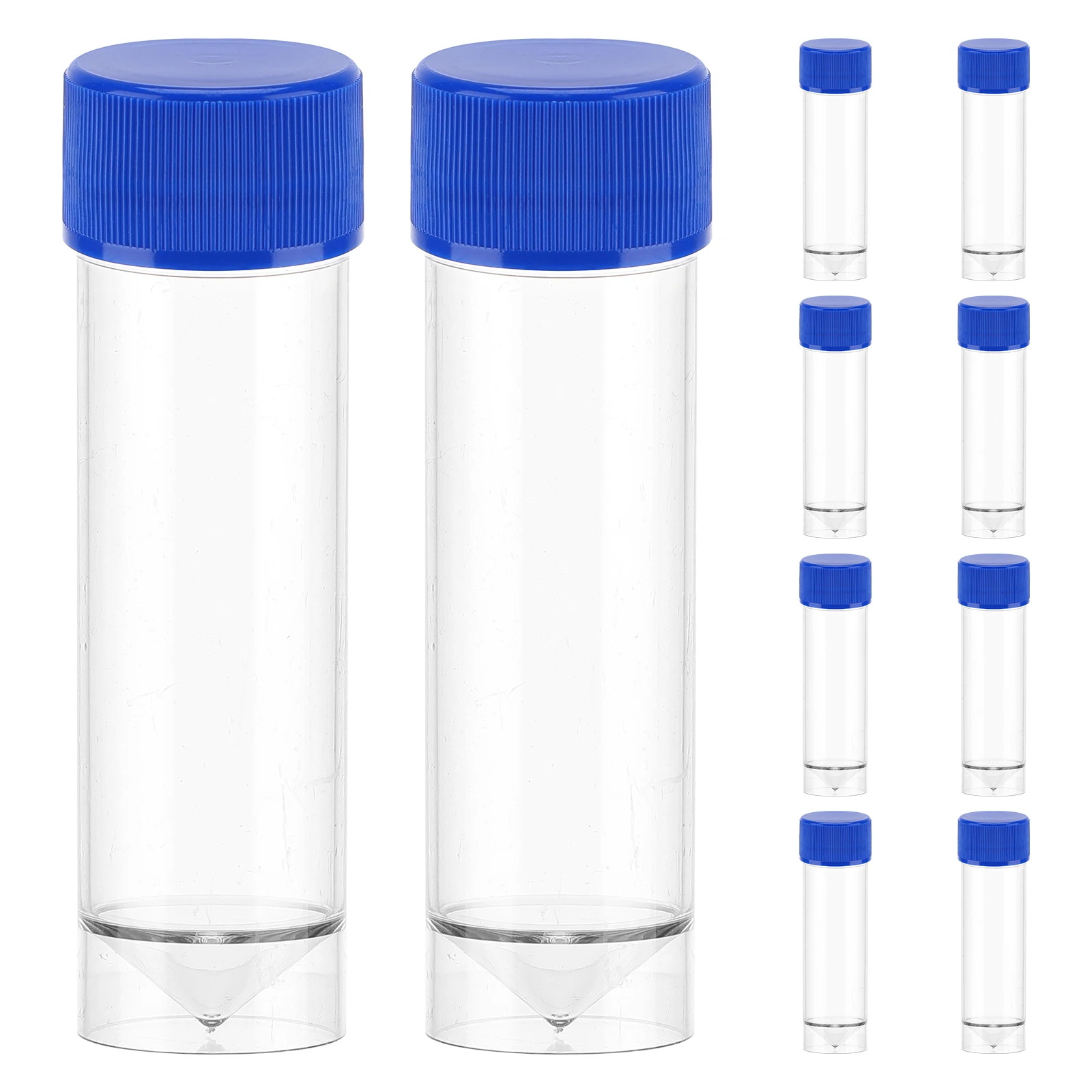 Pack of 10 Sample Bottle Plastic Specimen Cup Urine Containers Urine Container Pee Cup Test
